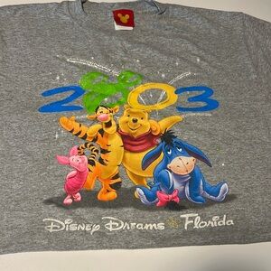 Disney Dreams Florida 2003 Winnie the Pooh vintage size M
